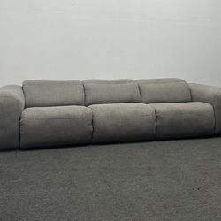 Electric Recliner Couch by Living Spaces  3 pc. Excellent condition. We deliver & setup.