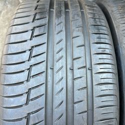 Continental 275/40/21 Pair Run Flat