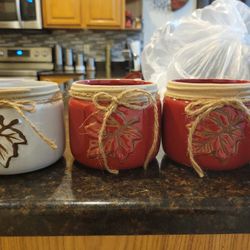 Fall Candleholders