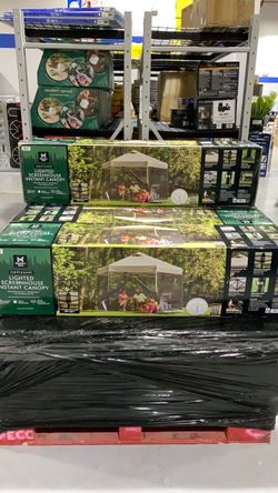 Member's Mark Lighted Screenhouse Instant Canopy
