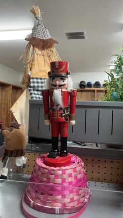 Wooden Nutcracker Christmas Figurine