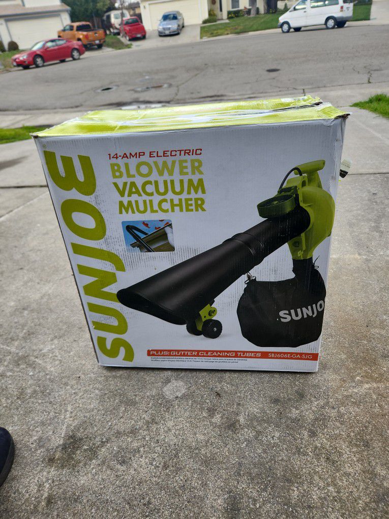 Sunjoe Electric Blower/Vacuum/Mulcher