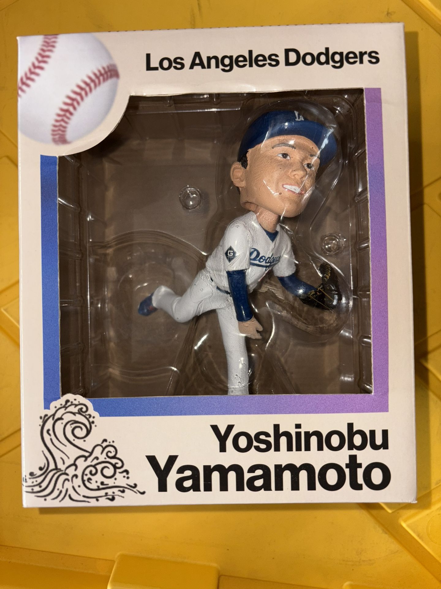 Yoshinobu Yamamoto Dodgers Bobblehead World Series