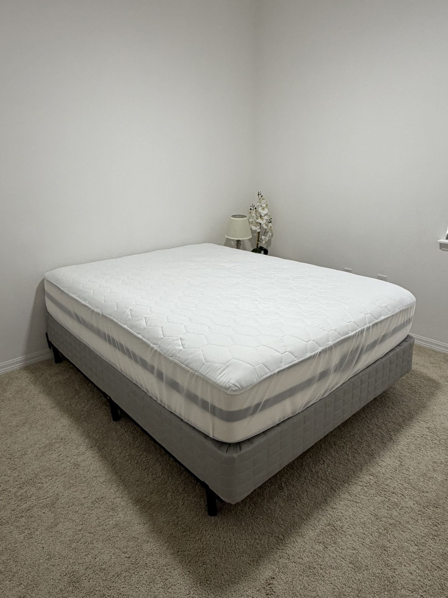 queen mattress and boxspring