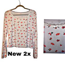 New woman’s top 2x