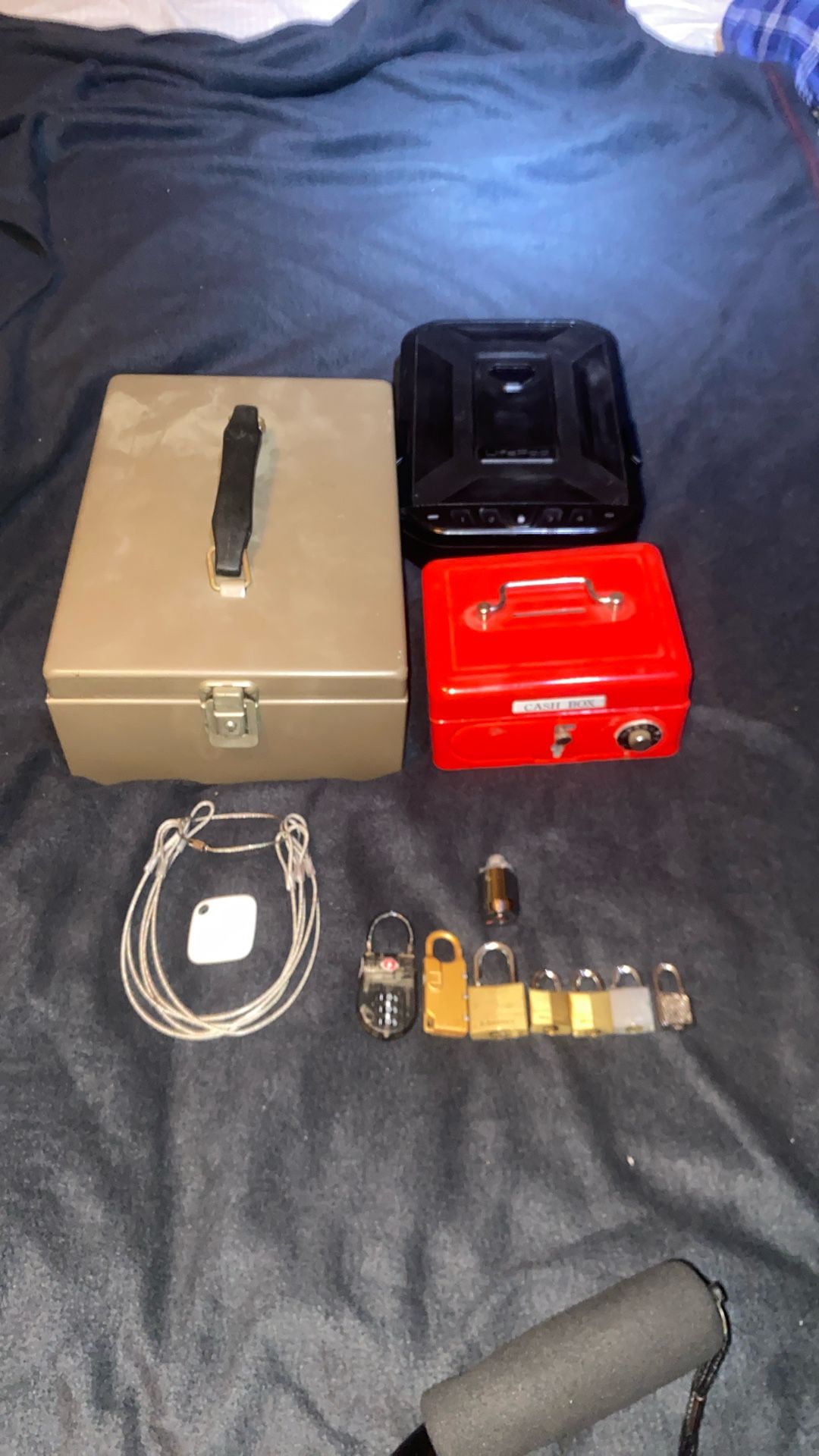 Lock Boxes Cash Box Gun Safe Luggage Locks Cylinder Storage Lock
