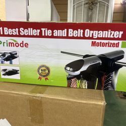 Primode Motorized Tie Rack Closet Organizer