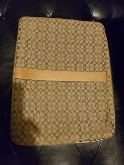 Coach laptop case