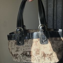 Vintage Coach Bag 