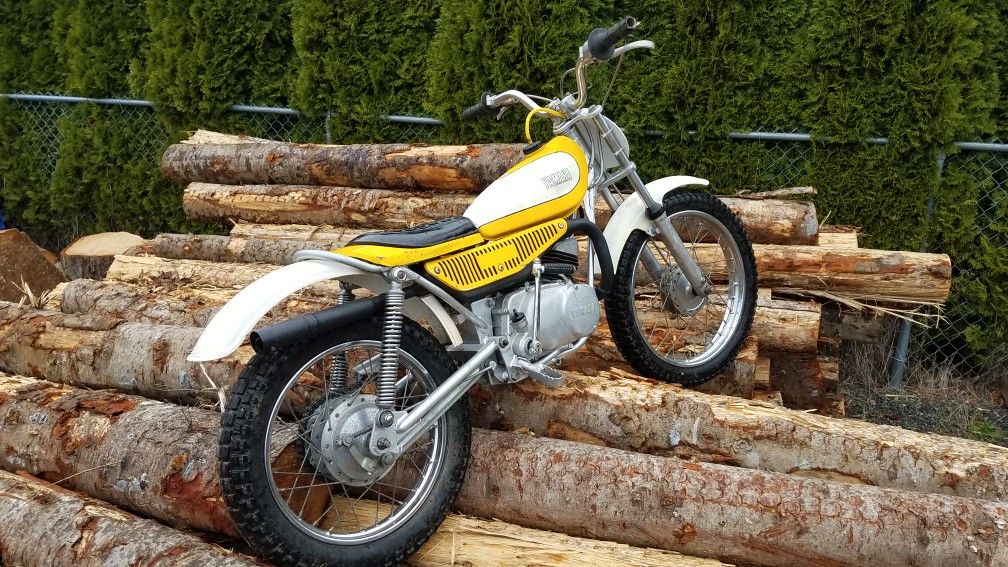 1974 Yamaha TY80 TY 80 Vintage kids trials restored