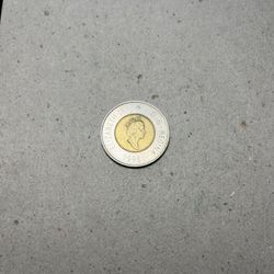 1996 Elizabeth II Canada Two (2) Dollar Coin 
