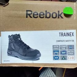 Reebok Safety Shoes,  Size 8.5. Composite Toe. Men