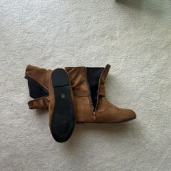 Flat Low Calf’s Boots 