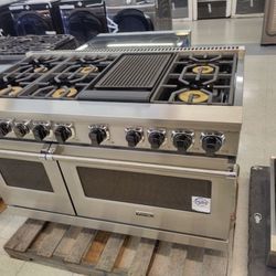 VIKING 48 INCH DUAL FUEL RANGE CONVECTION OVENS