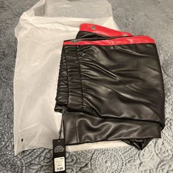 Faux Leather Pants 
