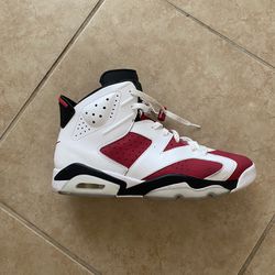 Jordan 6 Retro Carmine  Size 11’s 