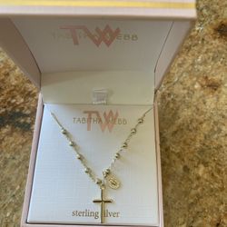 Beautiful rosary sterling silver￼