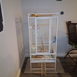 Large Metal Bird Cage 