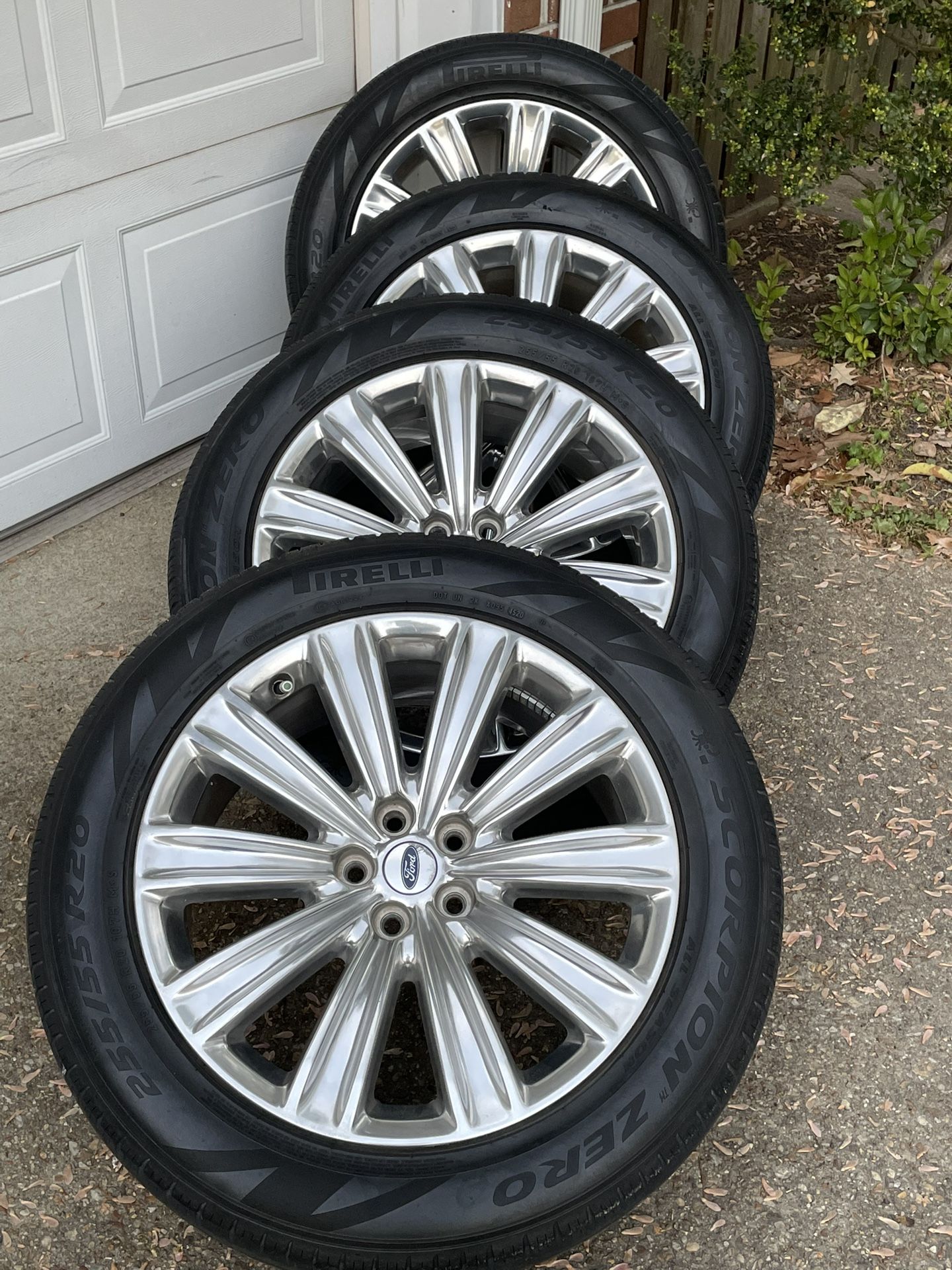 20" OEM Polished Explorer Wheels & Tires