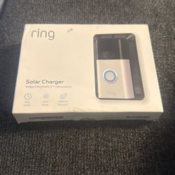 Ring Solar Charger 