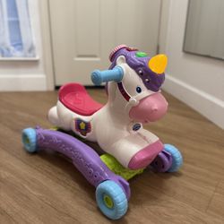 VTech's 2-in-1 rocker-to-rider unicorn