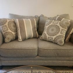 Sofa and Love Seat