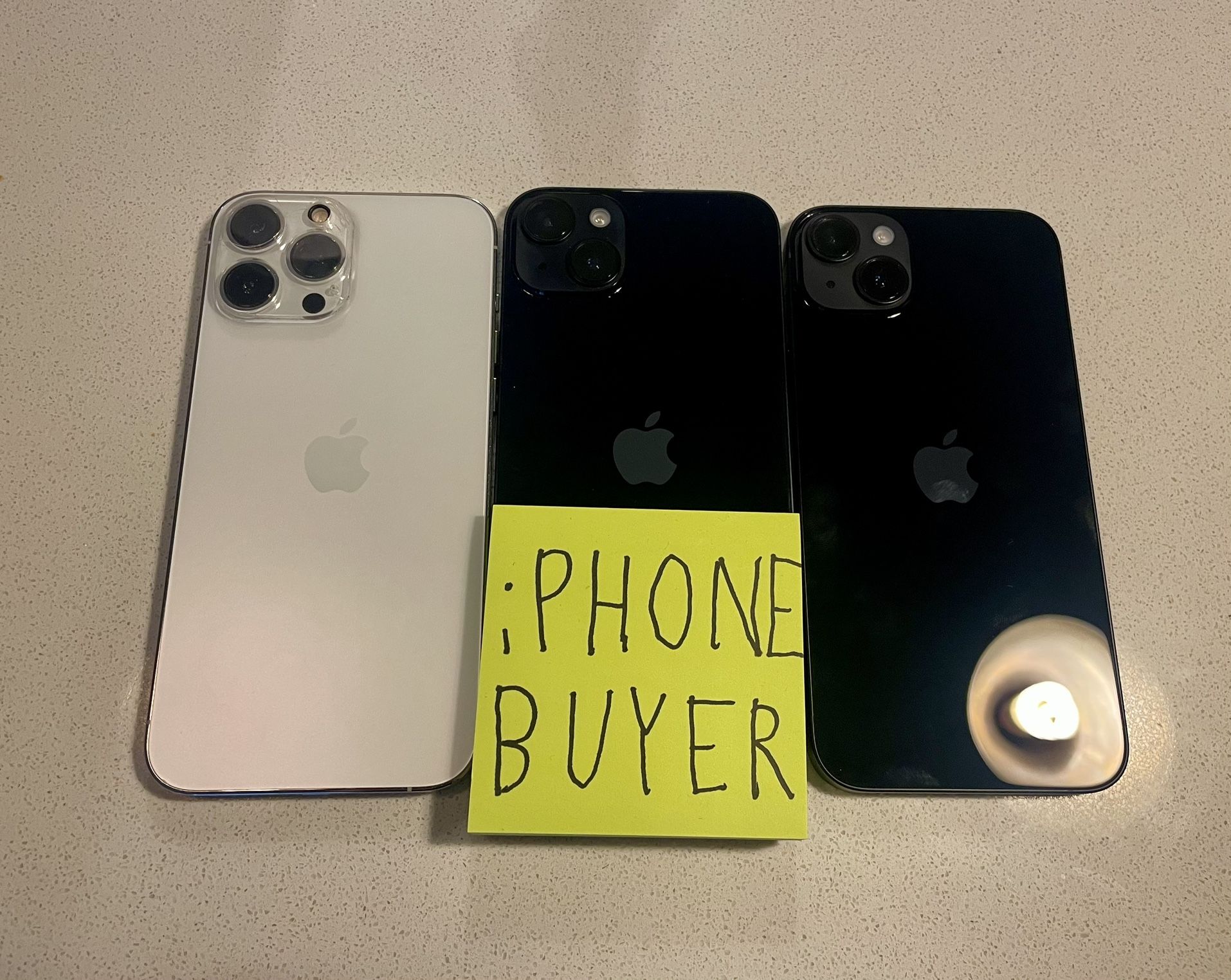 iPhone 14 Plus, 13 Pro, 12 (READ)