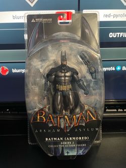 Batman Arkham Asylum Series 2 Batman Armored Action Figure DC Direct New B3