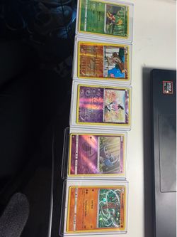 (5)Pokémon Reverse Holo Lot – Zubat, Sudowoodo, Gothita, Timburr & Shuckle