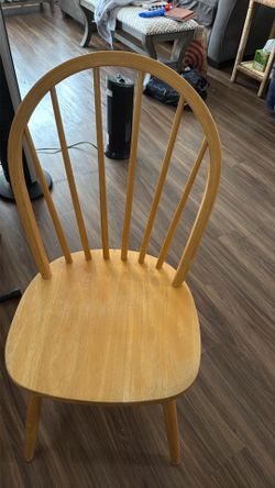 Table and chairs.