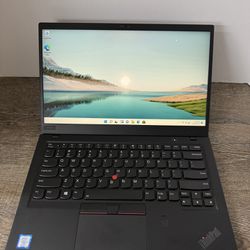 Lenovo Thinkpad i7 Laptop- X1 Carbon - slim -fast - 16 GB ram - 512 GB SSD - 90 days warranty