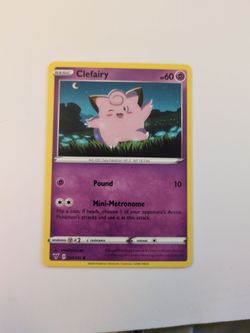 Clefairy Pokemon Card Vivid Voltage 063