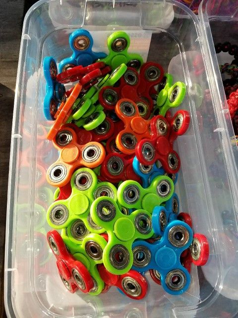 Fidget spinners