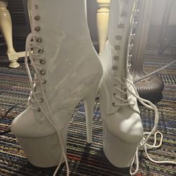 BRAND NEW 7" Exotic POLE Dance HEELS size 6
