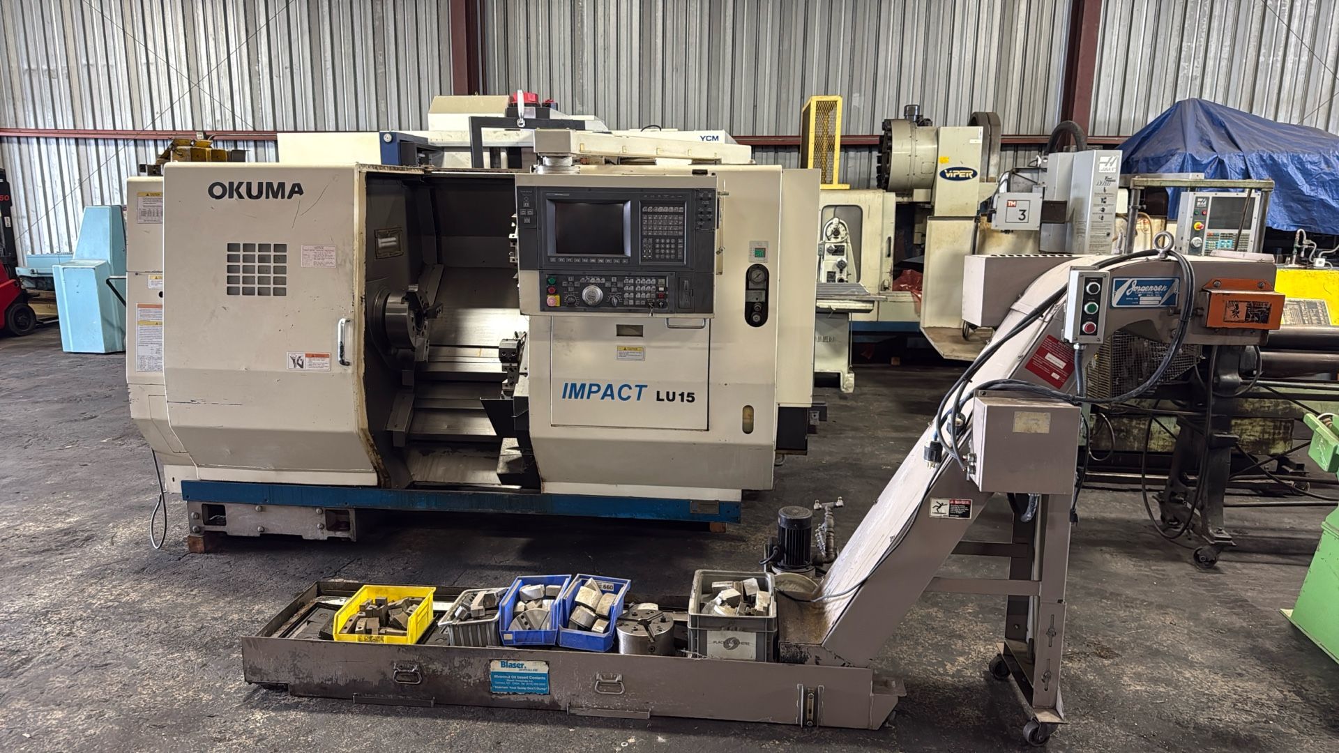 OKUMA IMPACT LU15 Twin Tourette