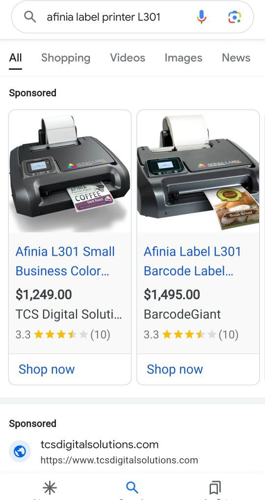 Afinia L301 Professional Label Printer (Color)