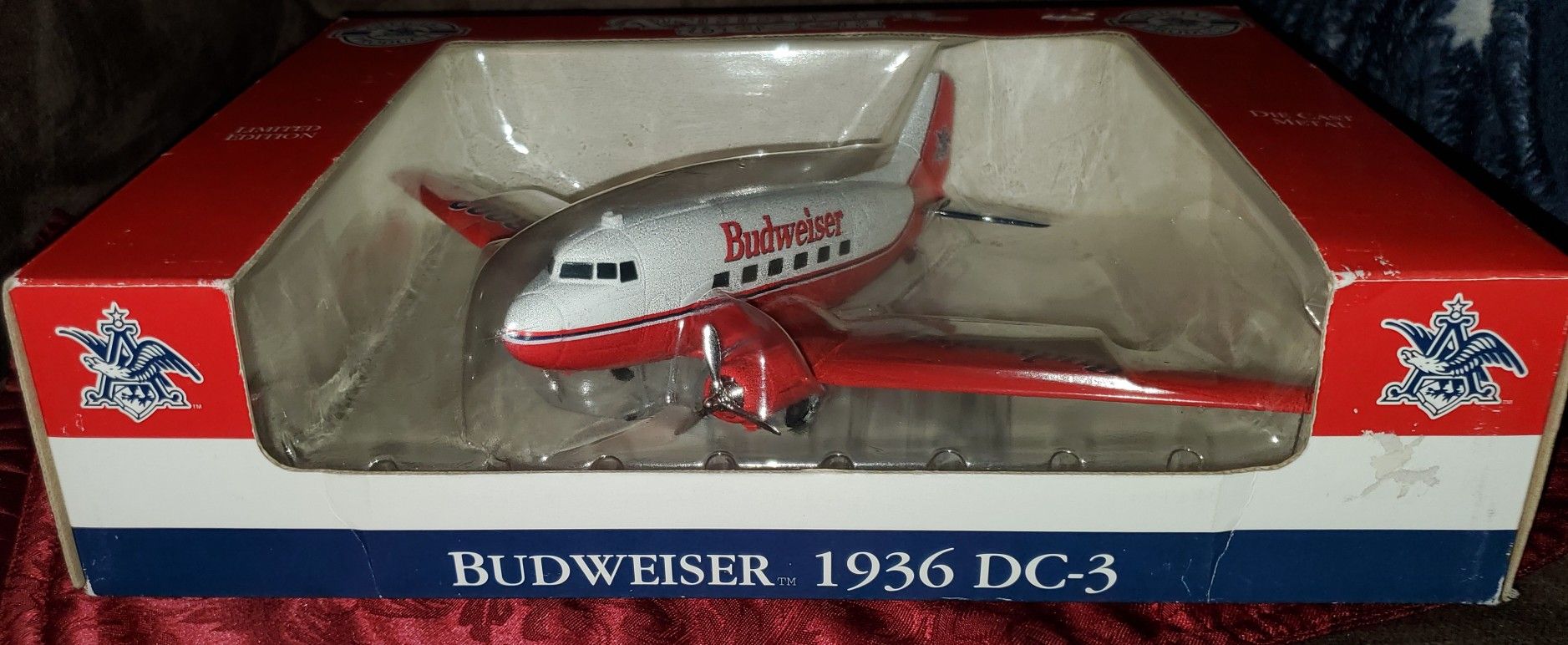 Budweiser Collector Plane (Piggy Bank) Limited Edition