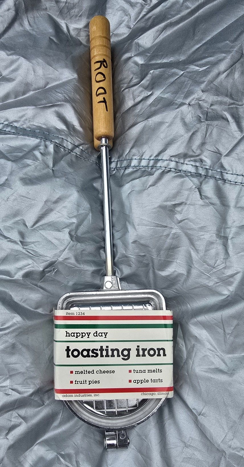 Camping Toasting Irons By The Fire