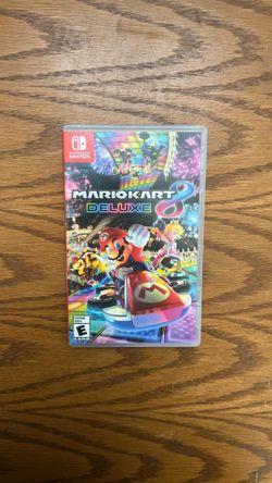 Mario kart deluxe 8 switch video game