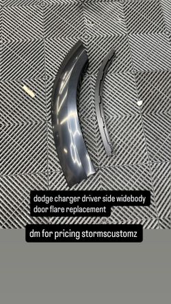 dodge charger driver door flare
