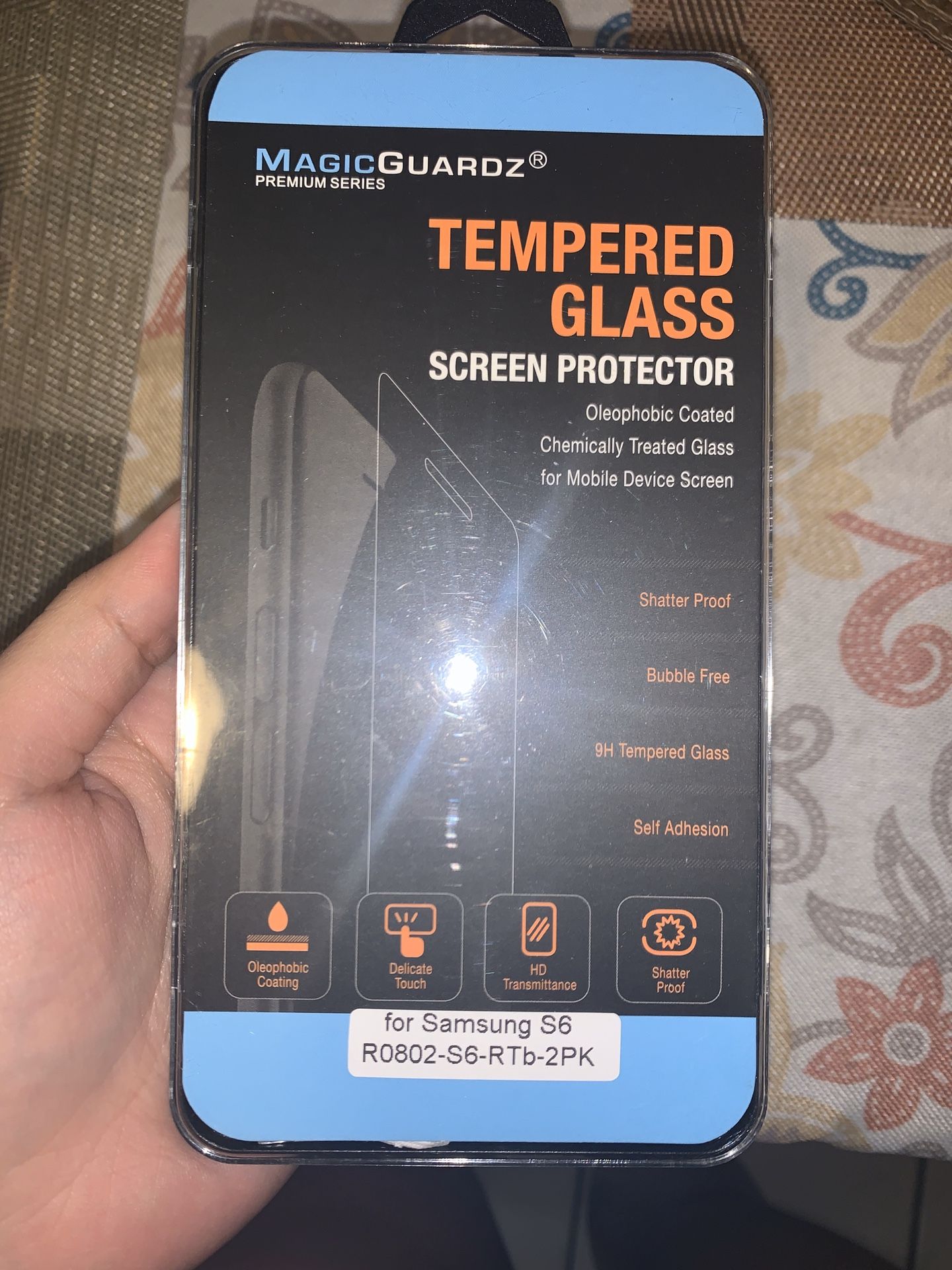 Tempered glass for Samsung S6