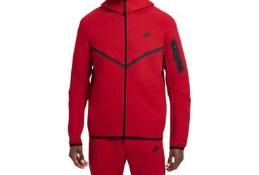 Red Nike tech worn 2x size small men’s