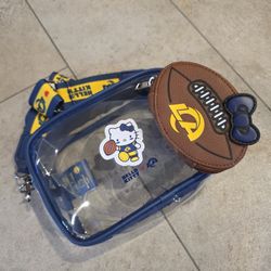 Rams Hello Kitty Clear Bag $50 FIRM