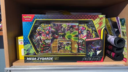 Pokémon Mega Zygarde EX Premium Collection Box Promo Booster Lenticular Sticker