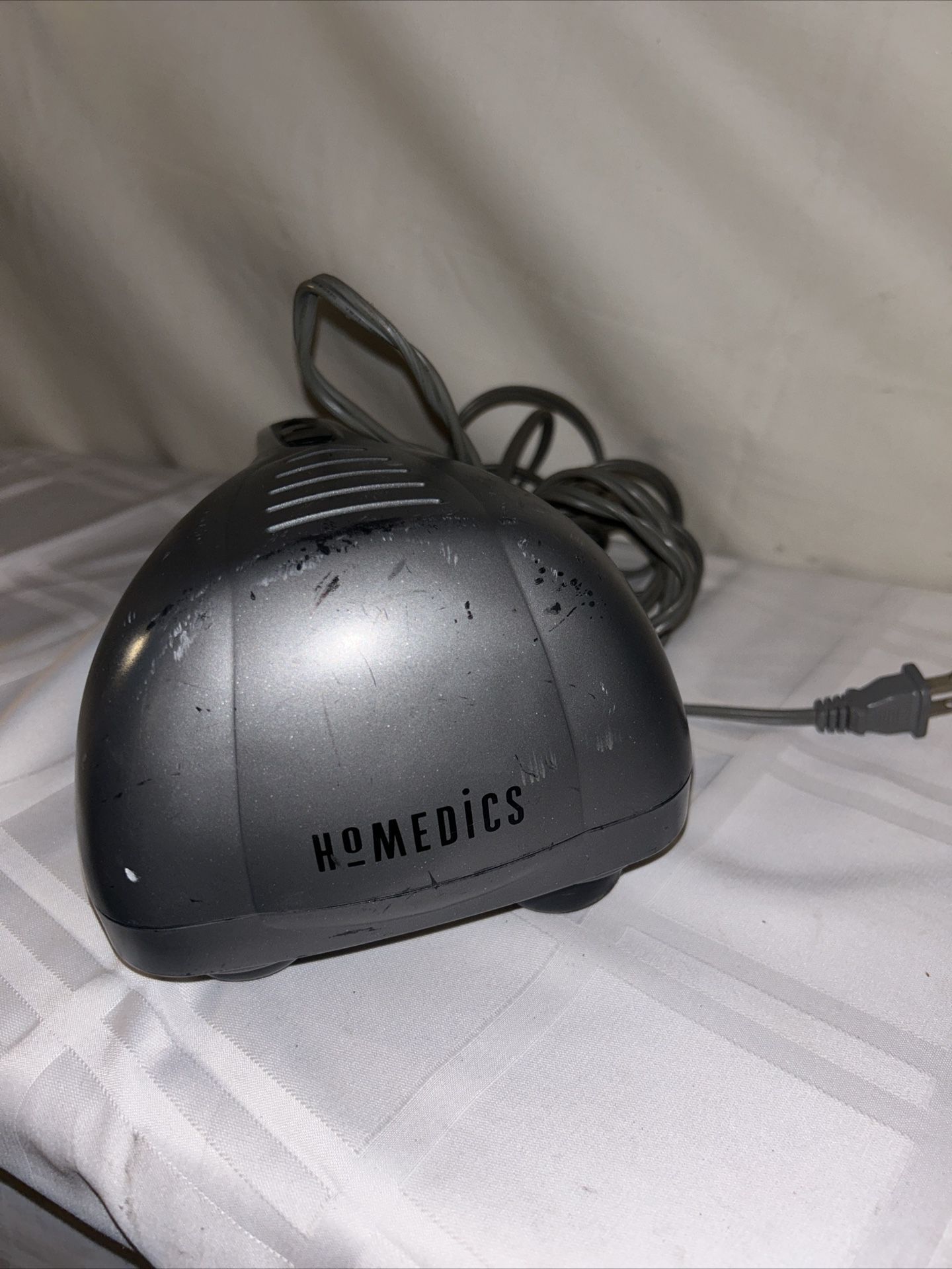Homedics Model PA-1 Dual Head Percussion Hand Held Massager Vibrator Adjustable