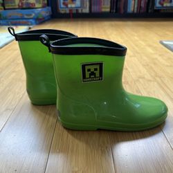 Kids Minecraft Rain Boots
