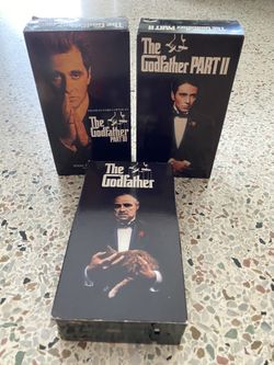 VHS Godfather trilogy VHS Tapes