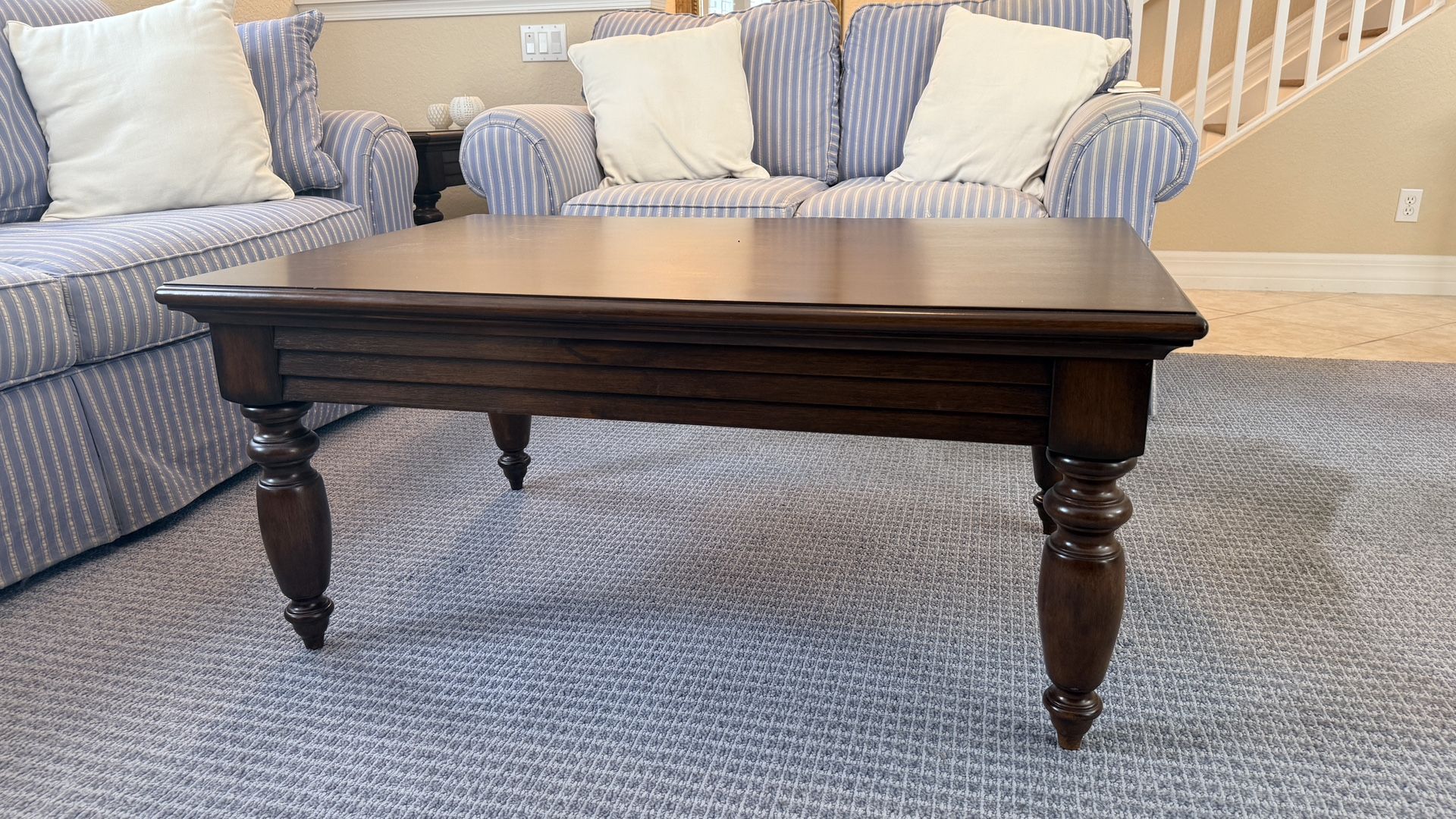 Havertys Coffee Table + 2 End Tables + Console Table – Matching Set