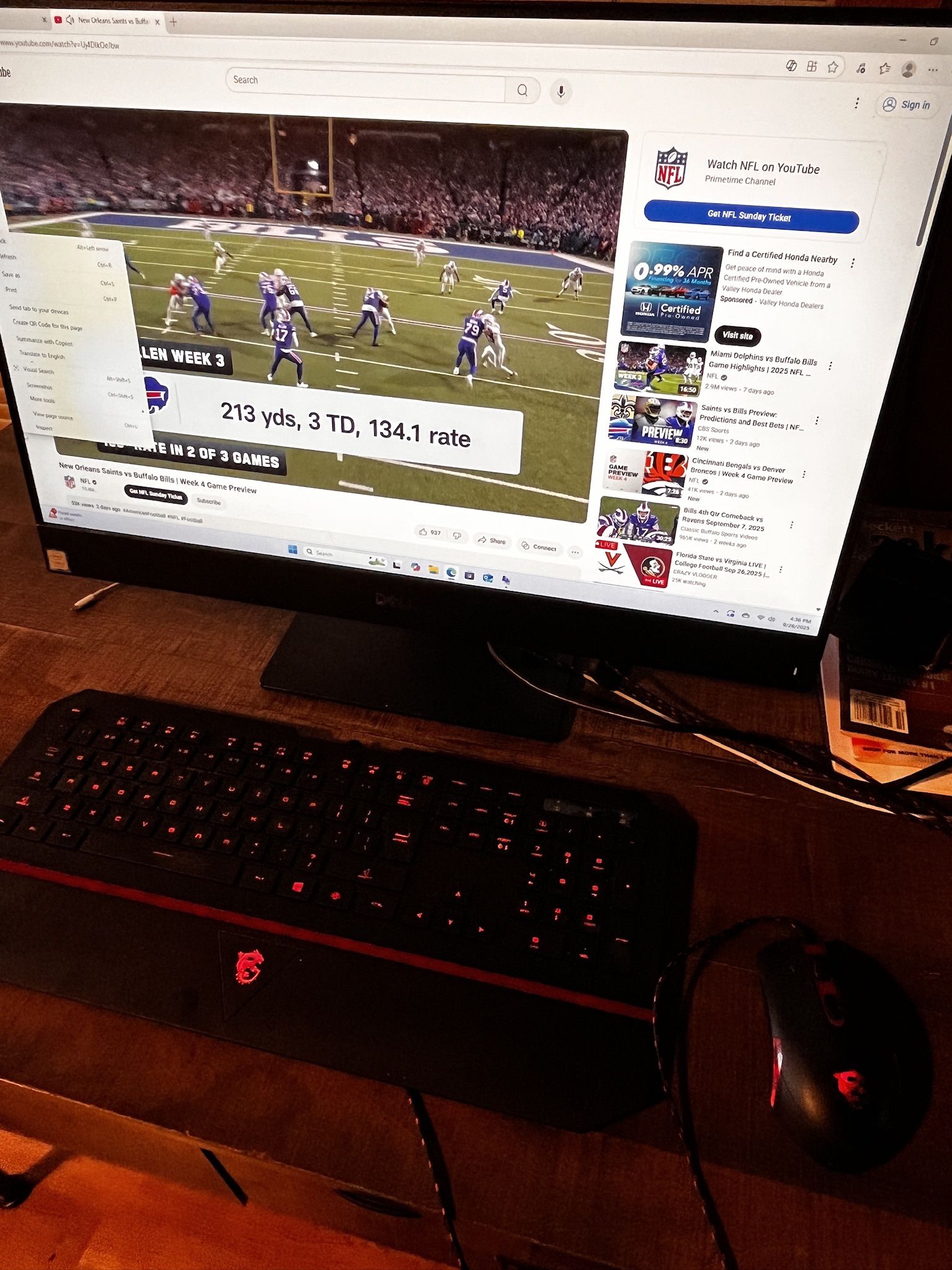 DELL INSPIRON 24-5477 ALL IN ONE- Good Condition