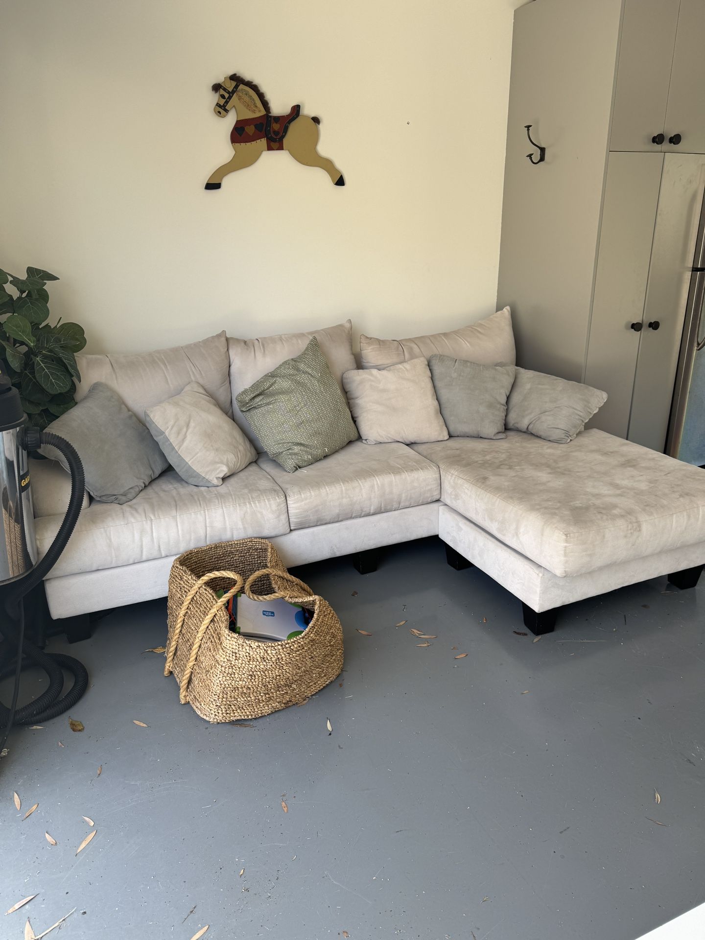 Beige Sectional Sofa